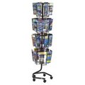 Safco Safco Products Company SAF4128CH Brochure Display Rack- 32Compartments- 15in.x15in.x60in.- CCL SAF4128CH